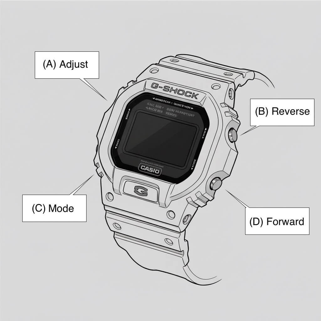 ���������� ����� dw-5600