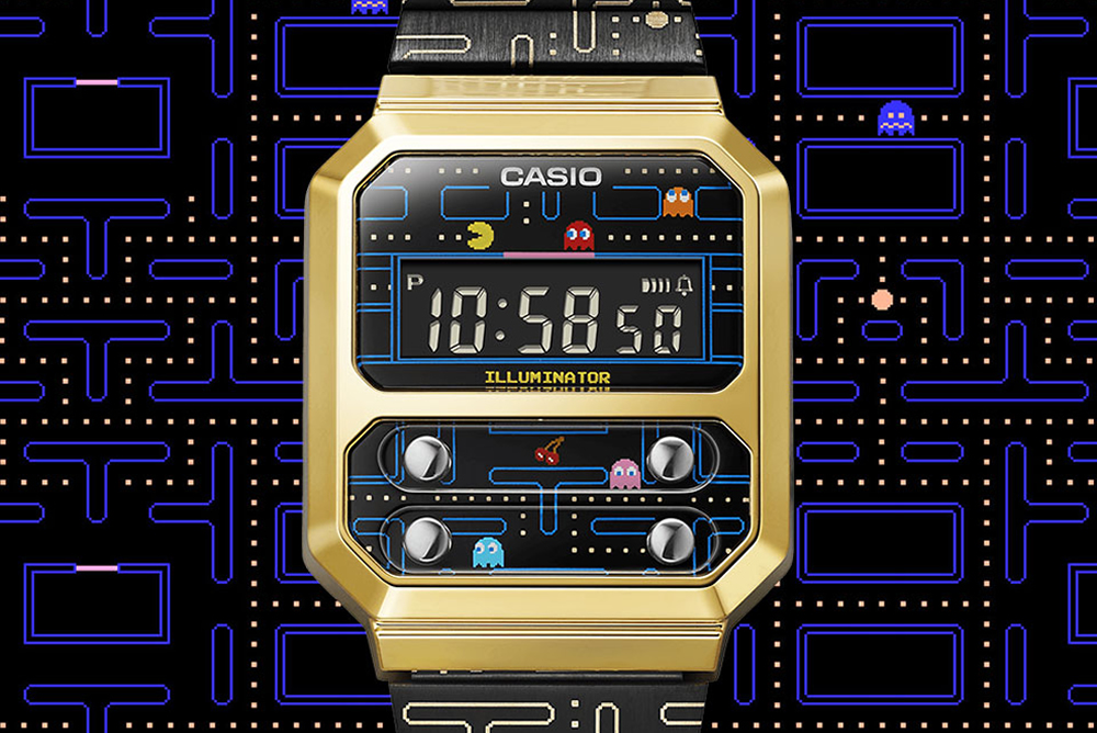 Casio F-100 PAC-MAN