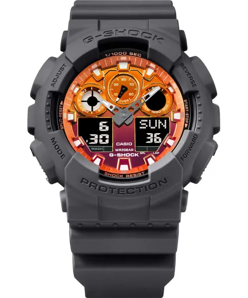Часы Casio G-Shock GA-100FL-8A #7