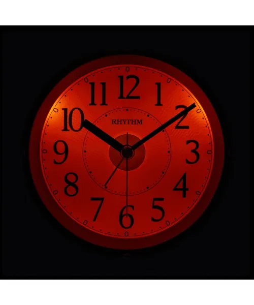  будильники б. Rhythm 8RE679SR19 #3