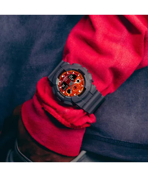 Часы Casio G-Shock GA-100FL-8A #2