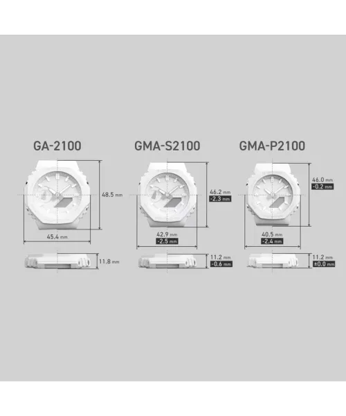 Часы Casio G-Shock GMA-P2100SR-1A #6