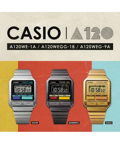 Часы Casio Vintage A120WEGG-1B #3
