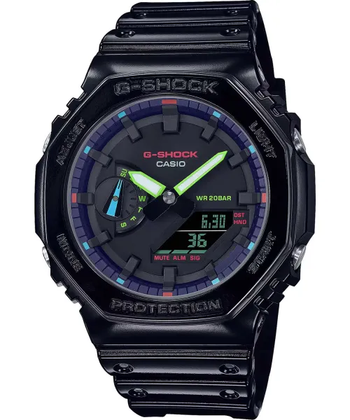 Часы Casio G-Shock GA-2100RGB-1A #1