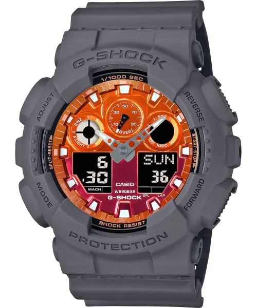 Часы Casio G-Shock GA-100FL-8A #1
