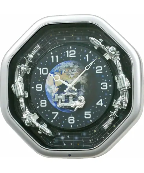 Настенные часы н. RHYTHM 4MH891WD19 #1