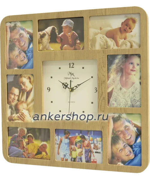 Настенные часы н. Михаил Москвин фоторамка Ф 1.40 #1