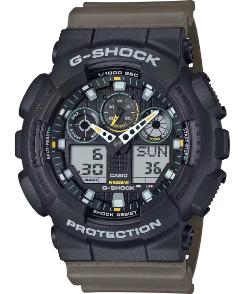 Часы Casio G-Shock GA-100TU-1A3 #1