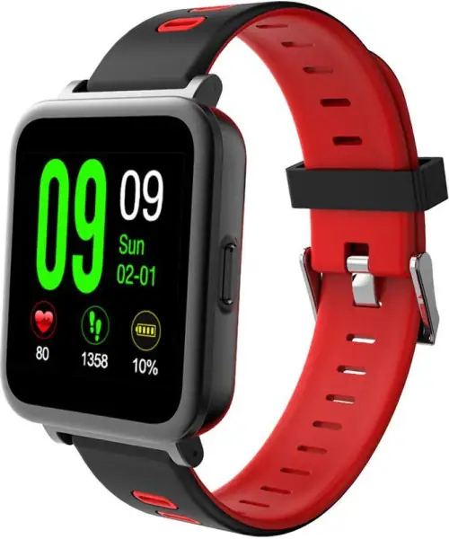 Часы Smart Watch GV68 KW (черно-красные) #1