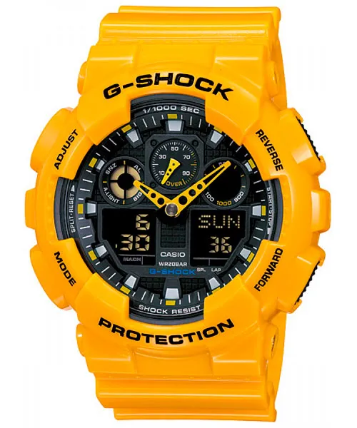 Часы Casio G-Shock GA-100A-9A #1