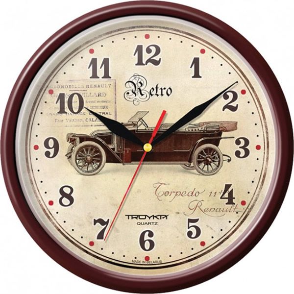 Часы Тройка 91931920 — купить настенные часы в интернет-магазине ...