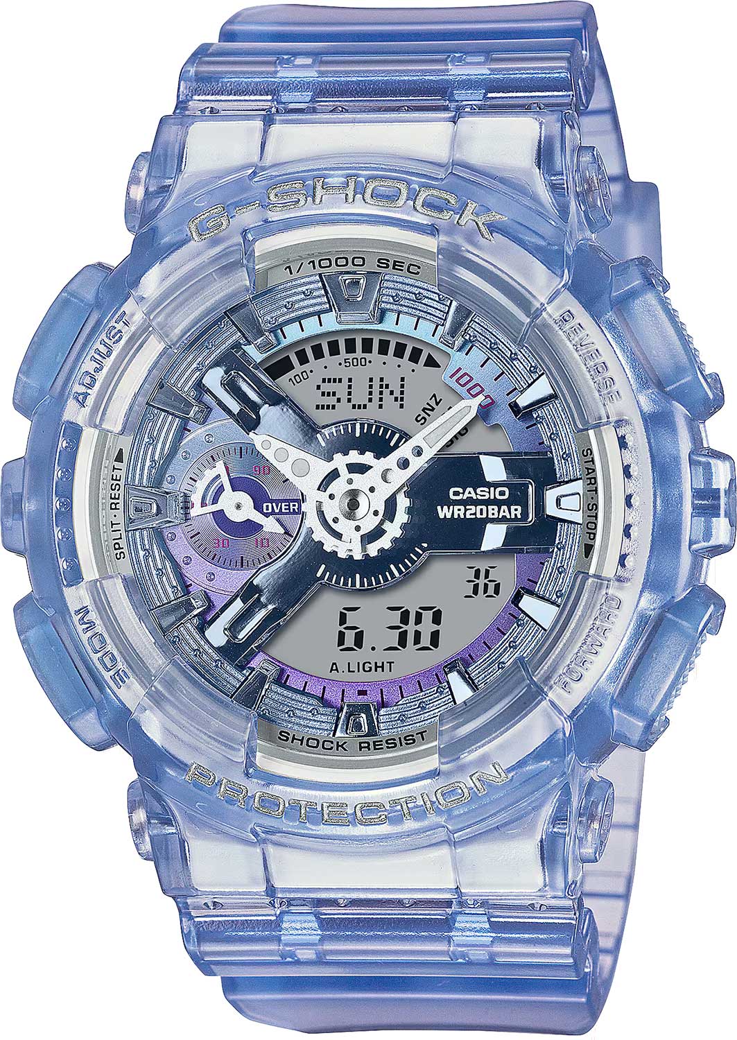 G shock white transparent 2025