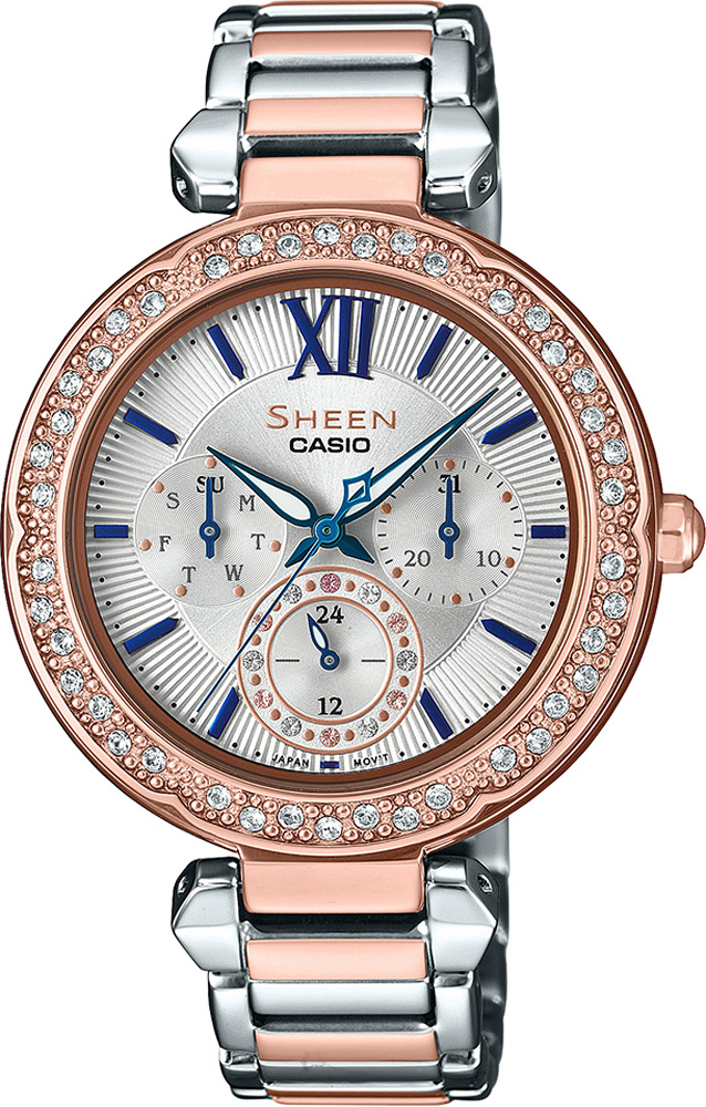 Часы Casio Sheen SHE-3061SPG-7BUER — купить женские наручные часы ...