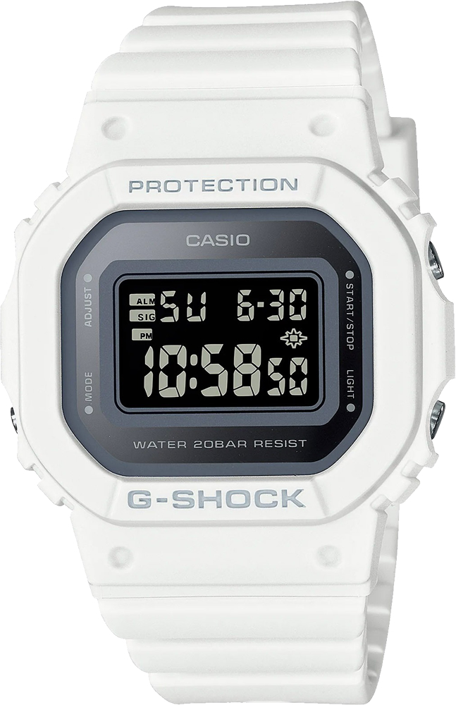 All white g shock watch hotsell