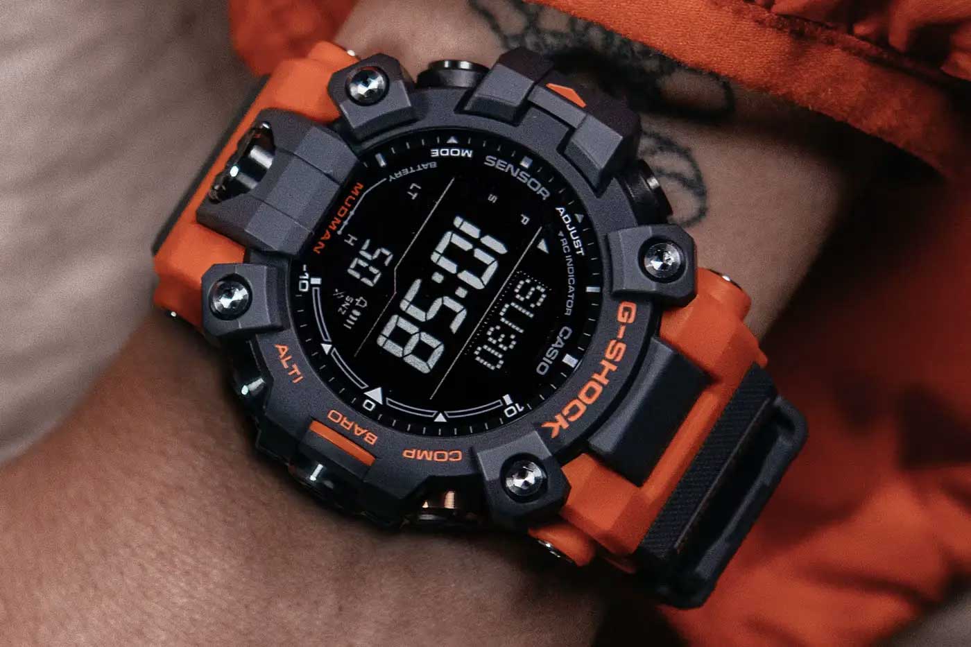 Casio G-Shock GW9500-1A4 MUDMAN – Orologio Sportivo Con Sensore Triplo E Energia Solare