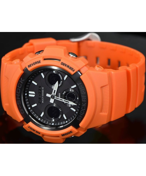  Casio G-Shock AWG-M100MR-4A #2