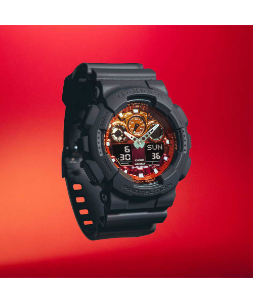  Casio G-Shock GA-100FL-8A #3