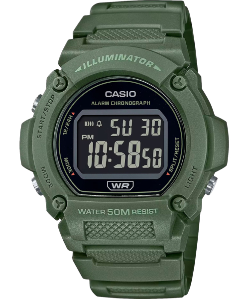  Casio Collection W-219HC-3B #1