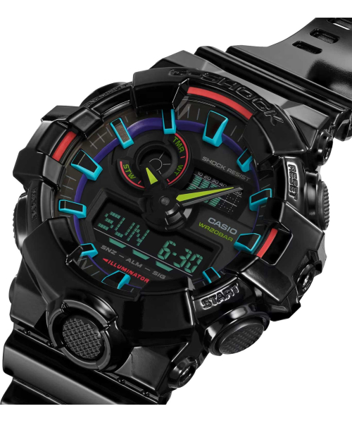  Casio G-Shock GA-700RGB-1A #3