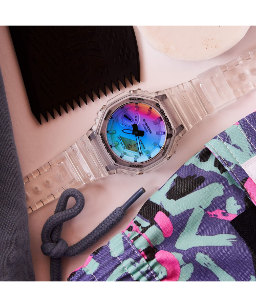 ���� Casio G-Shock GA-2100SRS-7A #3