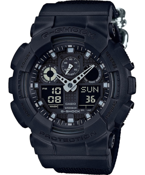  Casio G-Shock GA-100BBN-1A #1