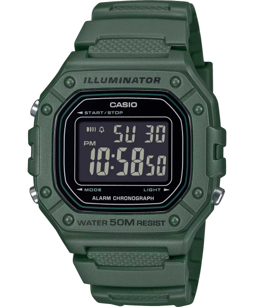  Casio Collection W-218H-3B #1