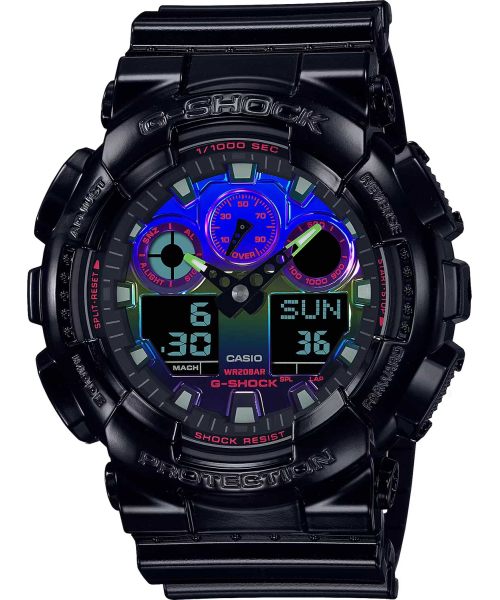  Casio G-Shock GA-100RGB-1A #1